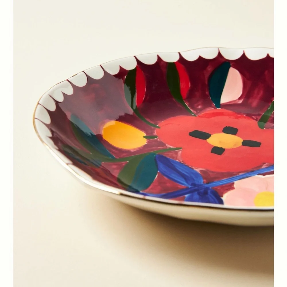 Francesca Kaye Floral Atelier Dessert Plate